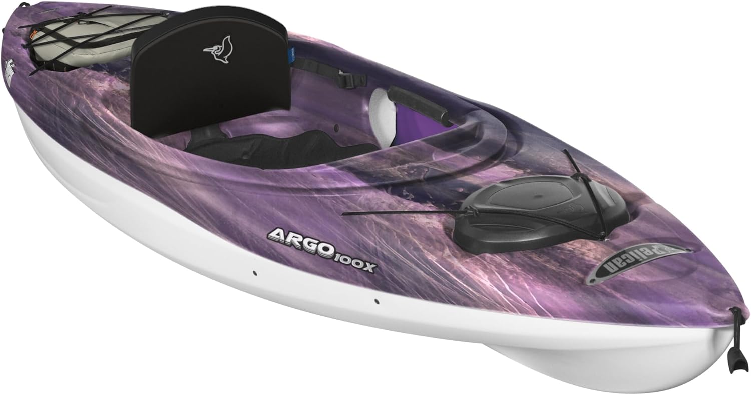 Pelican Argo 100X EXO - Premium Sit-in Recreational Kayak -10 ft - Image 2