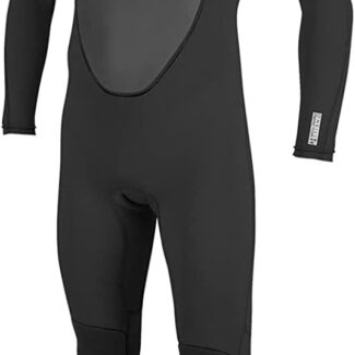 O'Neill Men's Reactor-2 3:2mm Back Zip Full Wetsuit, Lightweight Warmth and Flexibility for All Water Activities